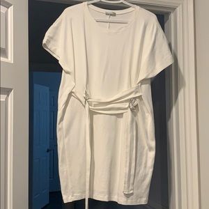 Zara Belted T-shirt Dress